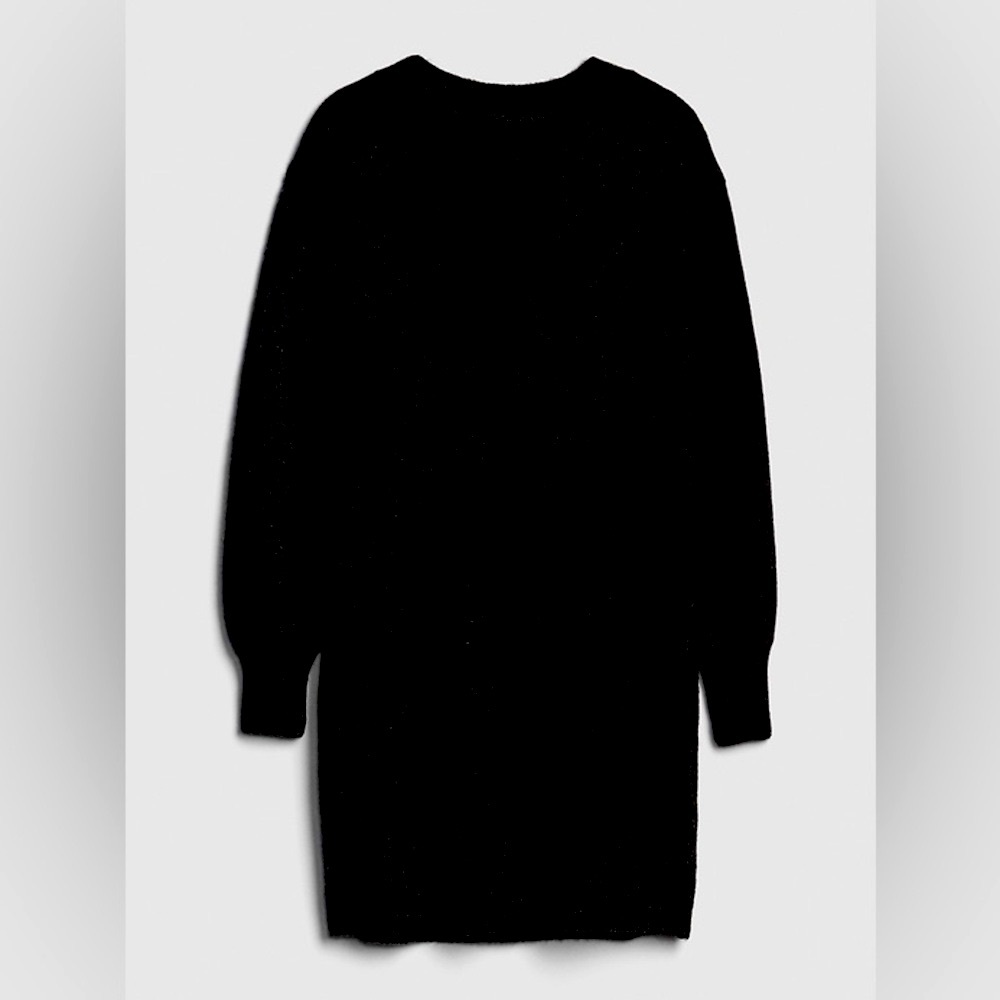 GAP	 Crewneck Sweater Dress	Black	S - Picture 2 of 4